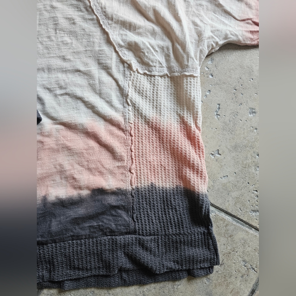 Oversized Tie dye sweater off the shoulder - Picture 9 of 16